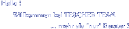 Willkommen bei Tescher Team